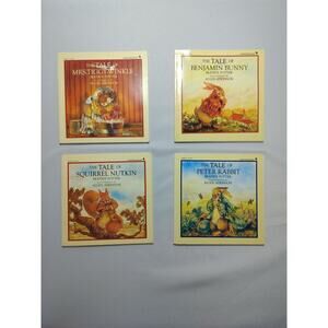 Lot of Four Beatrix Potter Mini Books